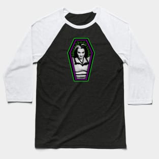 COFFIN MUGSHOT 1 (LILY) Baseball T-Shirt